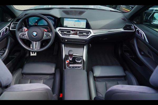 BMW 4 Serie Cabrio M4 xDrive Competition | Carbon | Keramisch | M Drivers Package | Stoelkoeling | 360 cam | HuD | Harman/Kardon |