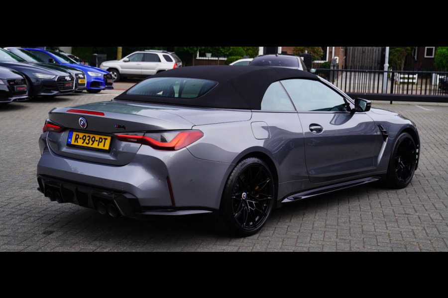 BMW 4 Serie Cabrio M4 xDrive Competition | Carbon | Keramisch | M Drivers Package | Stoelkoeling | 360 cam | HuD | Harman/Kardon |
