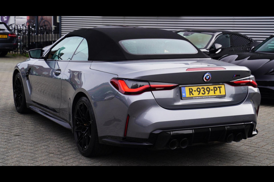 BMW 4 Serie Cabrio M4 xDrive Competition | Carbon | Keramisch | M Drivers Package | Stoelkoeling | 360 cam | HuD | Harman/Kardon |