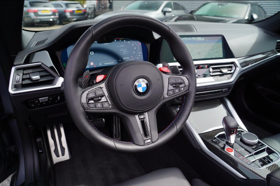 BMW 4 Serie Cabrio M4 xDrive Competition | Carbon | Keramisch | M Drivers Package | Stoelkoeling | 360 cam | HuD | Harman/Kardon |