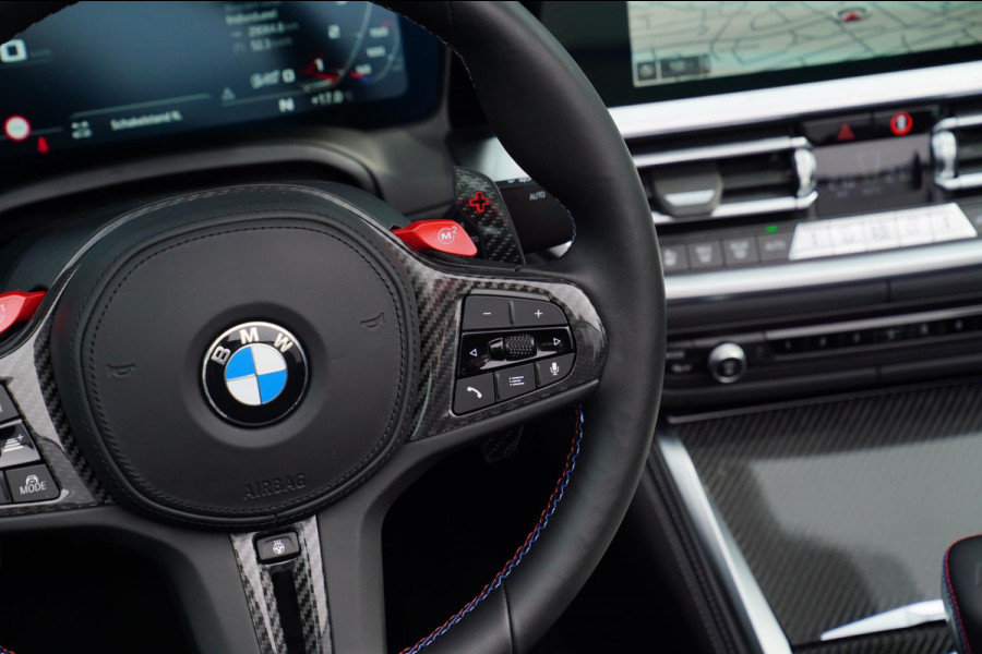BMW 4 Serie Cabrio M4 xDrive Competition | Carbon | Keramisch | M Drivers Package | Stoelkoeling | 360 cam | HuD | Harman/Kardon |