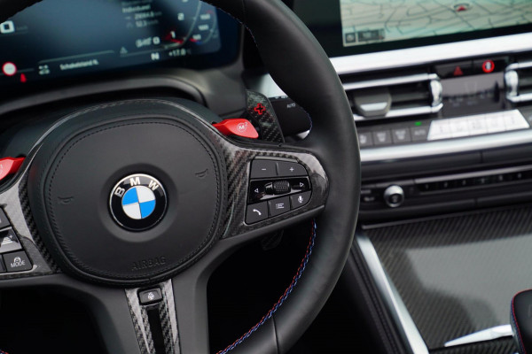 BMW 4 Serie Cabrio M4 xDrive Competition | Carbon | Keramisch | M Drivers Package | Stoelkoeling | 360 cam | HuD | Harman/Kardon |
