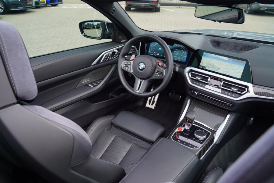 BMW 4 Serie Cabrio M4 xDrive Competition | Carbon | Keramisch | M Drivers Package | Stoelkoeling | 360 cam | HuD | Harman/Kardon |