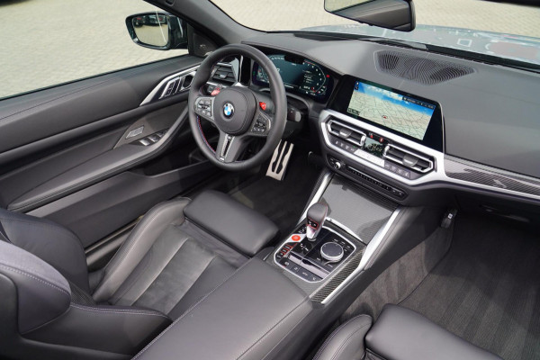 BMW 4 Serie Cabrio M4 xDrive Competition | Carbon | Keramisch | M Drivers Package | Stoelkoeling | 360 cam | HuD | Harman/Kardon |