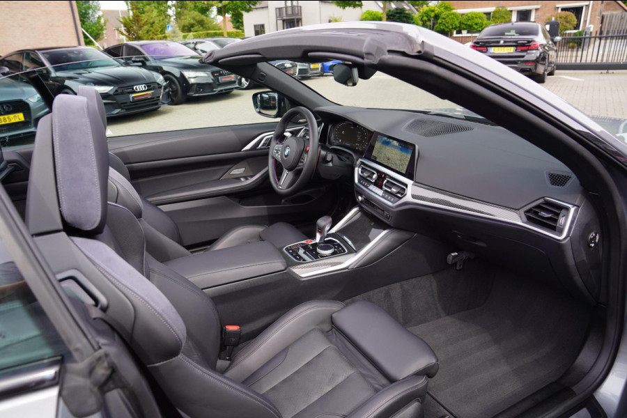 BMW 4 Serie Cabrio M4 xDrive Competition | Carbon | Keramisch | M Drivers Package | Stoelkoeling | 360 cam | HuD | Harman/Kardon |