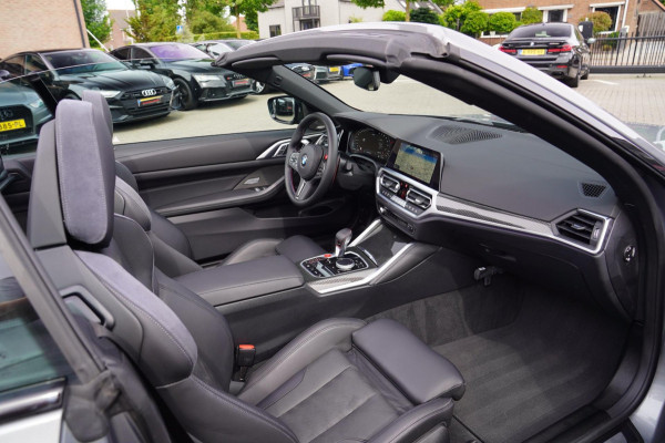 BMW 4 Serie Cabrio M4 xDrive Competition | Carbon | Keramisch | M Drivers Package | Stoelkoeling | 360 cam | HuD | Harman/Kardon |