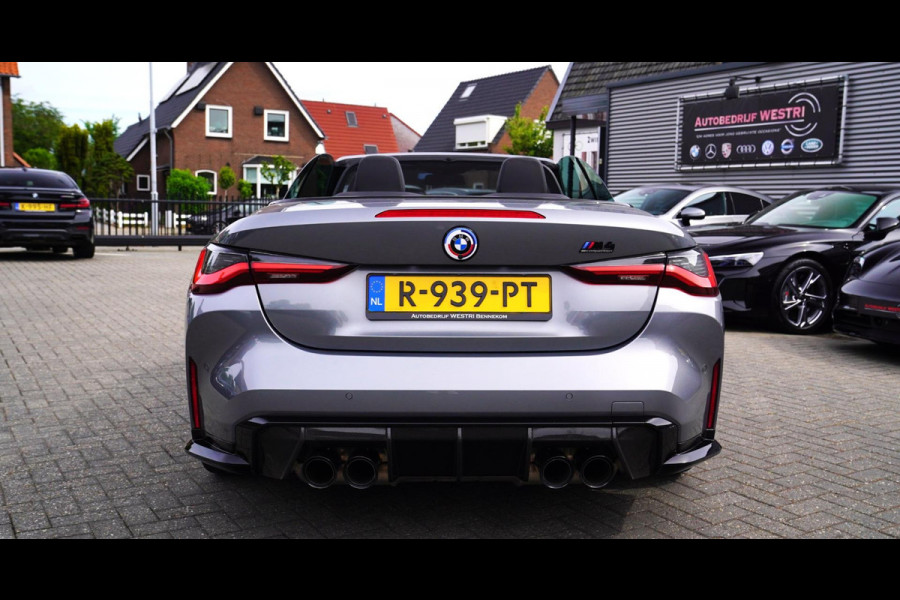 BMW 4 Serie Cabrio M4 xDrive Competition | Carbon | Keramisch | M Drivers Package | Stoelkoeling | 360 cam | HuD | Harman/Kardon |