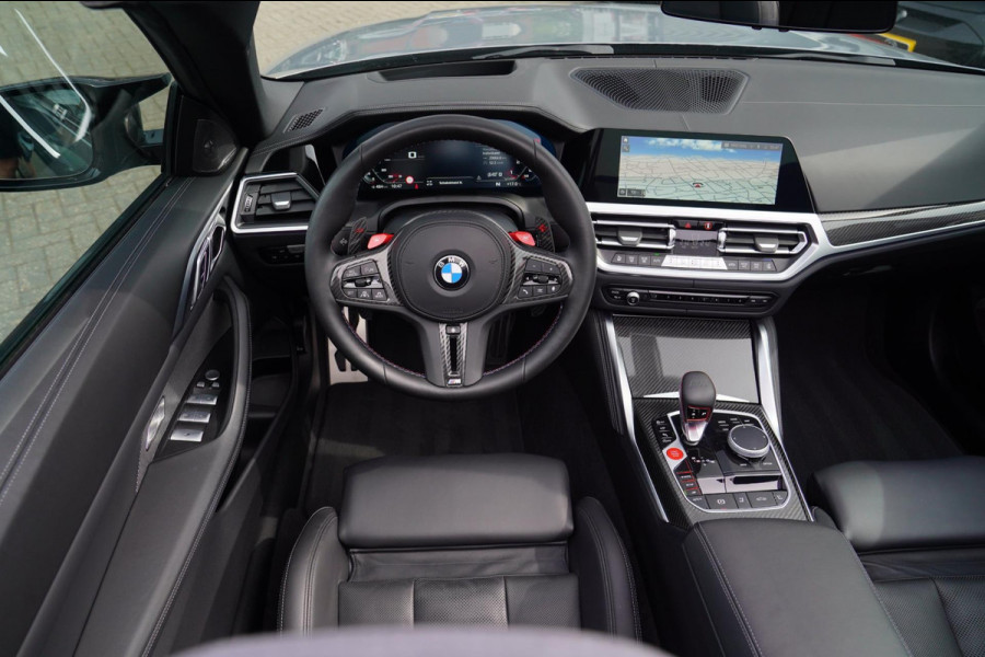 BMW 4 Serie Cabrio M4 xDrive Competition | Carbon | Keramisch | M Drivers Package | Stoelkoeling | 360 cam | HuD | Harman/Kardon |