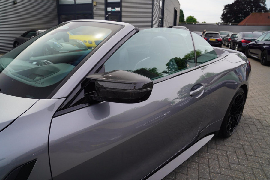 BMW 4 Serie Cabrio M4 xDrive Competition | Carbon | Keramisch | M Drivers Package | Stoelkoeling | 360 cam | HuD | Harman/Kardon |