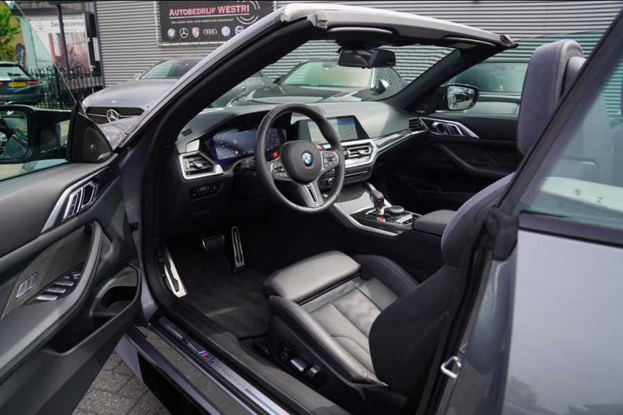 BMW 4 Serie Cabrio M4 xDrive Competition | Carbon | Keramisch | M Drivers Package | Stoelkoeling | 360 cam | HuD | Harman/Kardon |