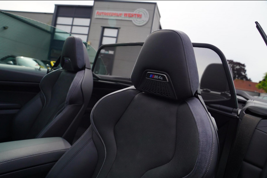 BMW 4 Serie Cabrio M4 xDrive Competition | Carbon | Keramisch | M Drivers Package | Stoelkoeling | 360 cam | HuD | Harman/Kardon |