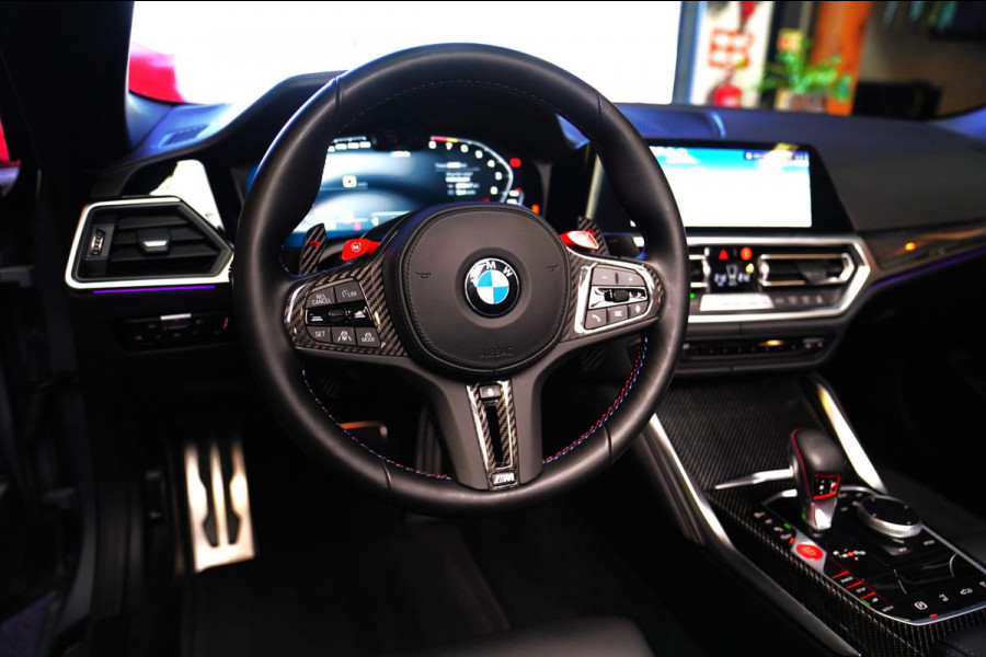 BMW 4 Serie Cabrio M4 xDrive Competition | Carbon | Keramisch | M Drivers Package | Stoelkoeling | 360 cam | HuD | Harman/Kardon |
