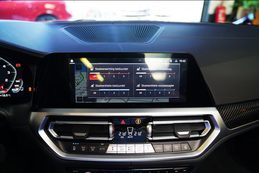 BMW 4 Serie Cabrio M4 xDrive Competition | Carbon | Keramisch | M Drivers Package | Stoelkoeling | 360 cam | HuD | Harman/Kardon |