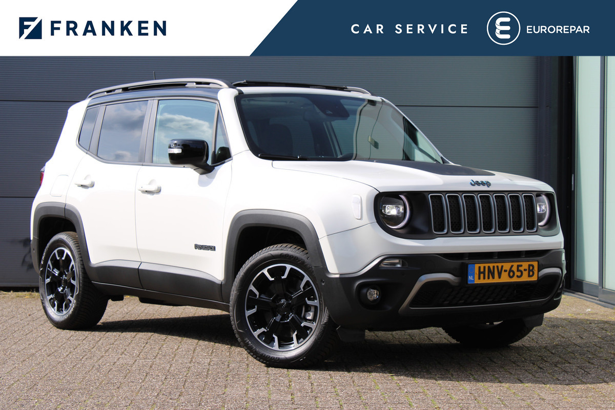 Jeep Renegade 4xe 240 Plug-in Hybrid Electric Upland | Panoramadak | Winterpakket | Led | Camera | Parkeer assistent