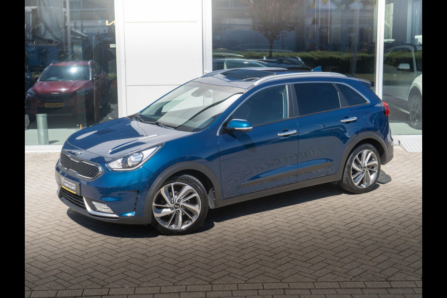 Kia Niro 1.6 GDi Hybrid Design Edition | Stoel en stuur verwarming | Trekhaak | 18 inch lichtmetalen velgen |