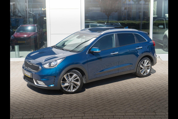 Kia Niro 1.6 GDi Hybrid Design Edition | Stoel en stuur verwarming | Trekhaak | 18 inch lichtmetalen velgen |