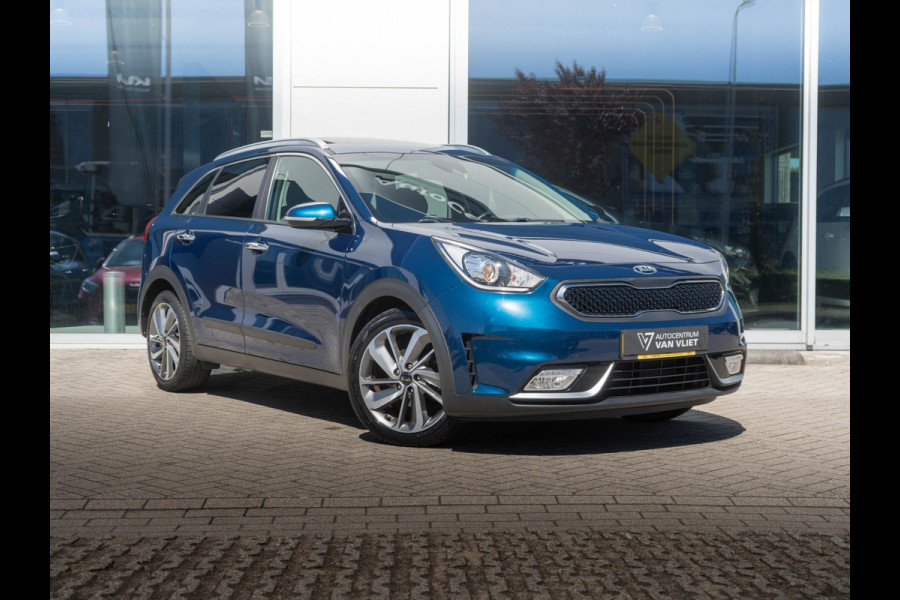 Kia Niro 1.6 GDi Hybrid Design Edition | Stoel en stuur verwarming | Trekhaak | 18 inch lichtmetalen velgen |