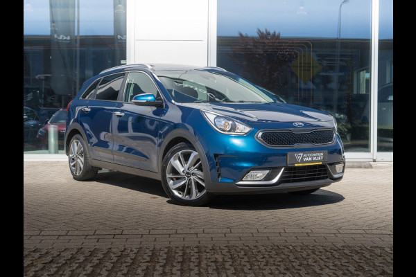 Kia Niro 1.6 GDi Hybrid Design Edition | Stoel en stuur verwarming | Trekhaak | 18 inch lichtmetalen velgen |