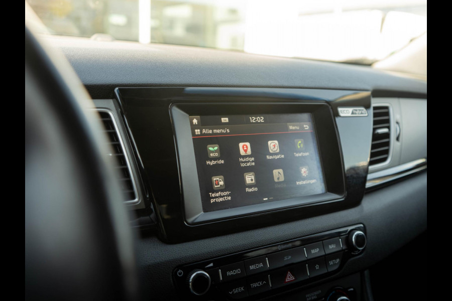 Kia Niro 1.6 GDi Hybrid Design Edition | Stoel en stuur verwarming | Trekhaak | 18 inch lichtmetalen velgen |