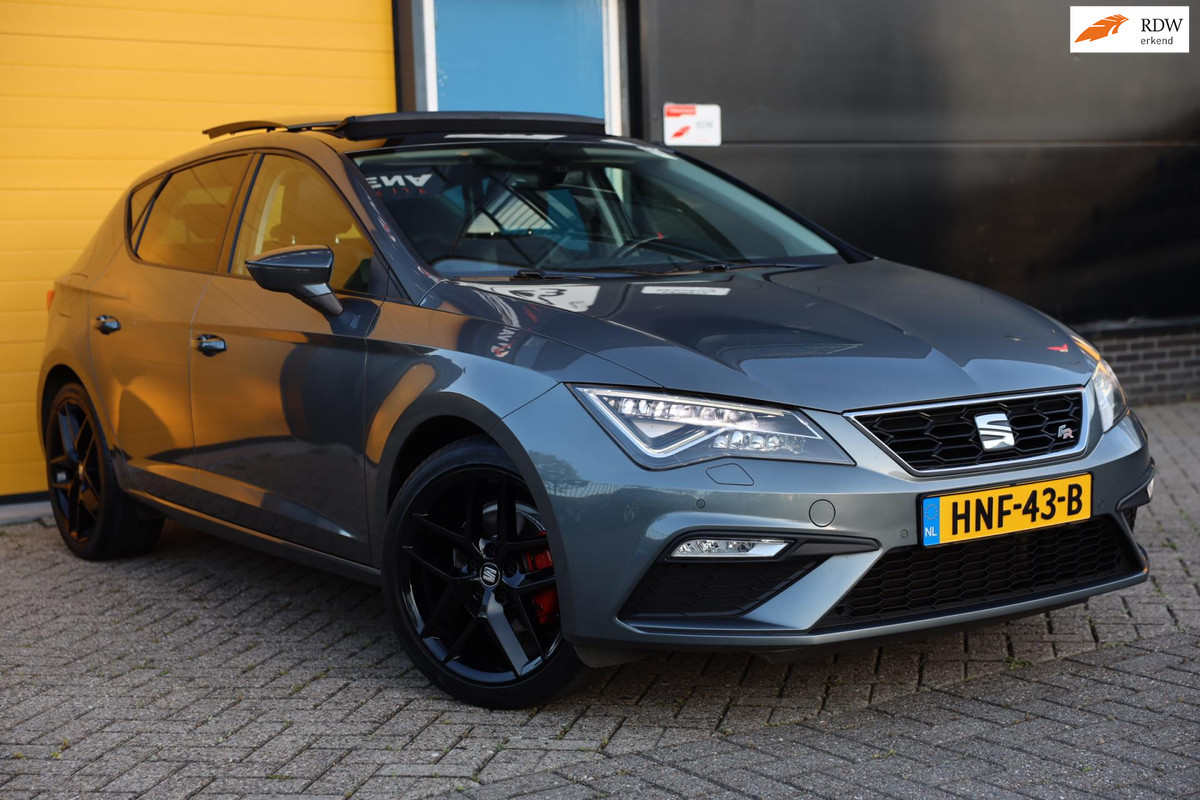 Seat Leon 1.4 EcoTSI FR Business / AUT / Open Panoramadak / Camera / Navi / Cruise Control / Led / Pdc / Allu Velgen / Nette Staat Seat Leon 1.4 EcoTSI FR Business / AUT / Open Panoramadak / Camera / Navi / Cruise Control / Led / Pdc / Allu Velgen / Nette Staat