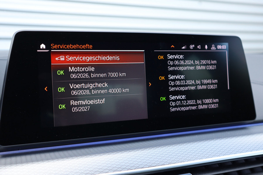 BMW 5 Serie 520i M-Sport High Executive Harman Kardon / Leder Dashboard / Camera / 19inch
