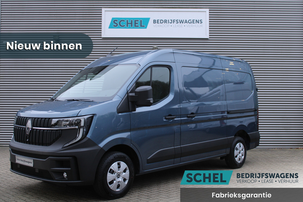 Renault Master T35 2.0 dCi 170pk L2H2 Extra - 2x Schuifdeur - Navigatie - Blind Spot - Camera - Stoelverwarming - Verwarmde voorruit - Rijklaar Renault Master T35 2.0 dCi 170pk L2H2 Extra - 2x Schuifdeur - Navigatie - Blind Spot - Camera - Stoelverwarming - Verwarmde voorruit - Rijklaar