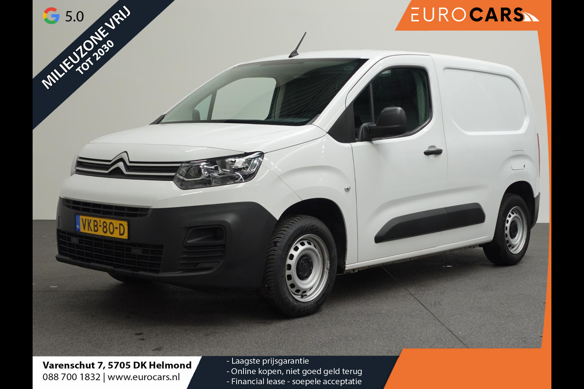 Citroën Berlingo 1.5 BlueHDI 75pk L1 Airco Trekhaak 3-zits Radio Bluetooth Euro6 Citroën Berlingo 1.5 BlueHDI 75pk L1 Airco Trekhaak 3-zits Radio Bluetooth Euro6