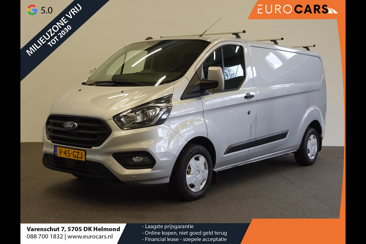 Ford Transit Custom 131pk L2H1 Trend Trekhaak Airco Cruise control Parkeersensoren Dakdragers 3-Zits Euro6 Ford Transit Custom 131pk L2H1 Trend Trekhaak Airco Cruise control Parkeersensoren Dakdragers 3-Zits Euro6