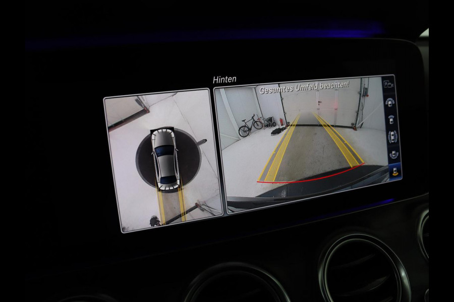 Mercedes-Benz E-Klasse 300de Luxury | Nappaleder | Luchtvering | Adaptive cruise | Carplay | 360 camera | Stoel & achterbankverwarming | Sfeerverlichting | DAB | Navigatie | Widescreen