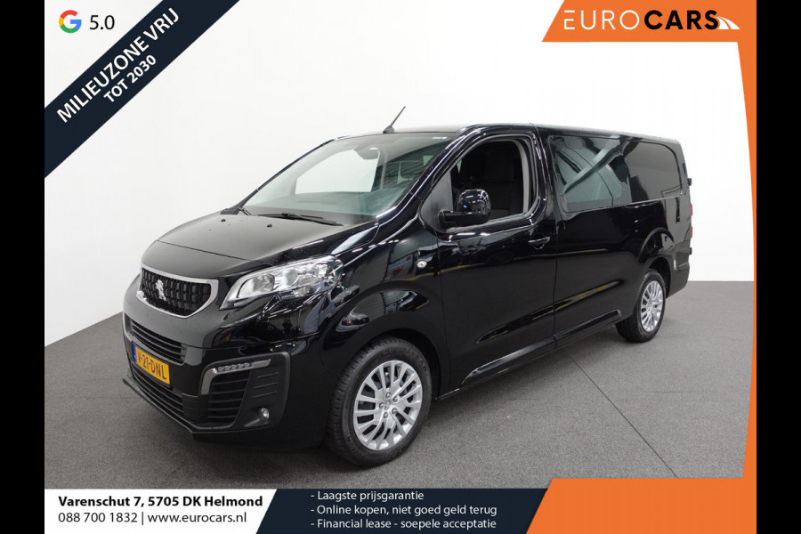 Peugeot Expert 180pk Automaat Long L3 Premium Dubbele Cabine Trekhaak Navigatie Apple Carplay Cruise control Airco