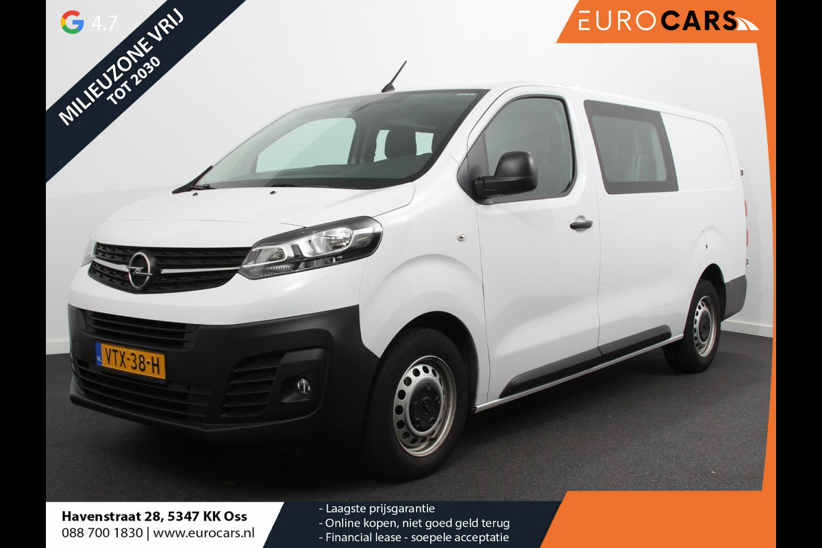 Opel Vivaro 2.0 CDTI Automaat 145 pk L3H1 Dubbele Cabine 6p Edition Navigatie Airco Bluetooth Trekhaak Betimmering Cruise Control Opel Vivaro 2.0 CDTI Automaat 145 pk L3H1 Dubbele Cabine 6p Edition Navigatie Airco Bluetooth Trekhaak Betimmering Cruise Control