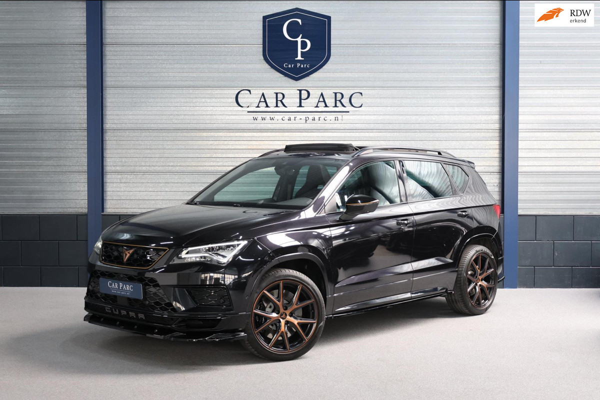 CUPRA Ateca 2.0 TSI 4DRIVE 300+PK MAXTON/BREMBO/VIRTUAL/SFEER/BEATS/PANO/ALCANTARA+S.VERWARMING/19" LMV/CAM/ACC12 MDN GARANTIE! CUPRA Ateca 2.0 TSI 4DRIVE 300+PK MAXTON/BREMBO/VIRTUAL/SFEER/BEATS/PANO/ALCANTARA+S.VERWARMING/19" LMV/CAM/ACC12 MDN GARANTIE!