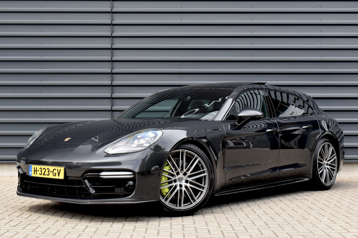 Porsche Panamera Sport Turismo 2.9 4 E-Hybrid Sport Design | Panoramadak | ACC | Bose | Sportuitlaat | 21'' Velgen | Head-Up | Porsche Panamera Sport Turismo 2.9 4 E-Hybrid Sport Design | Panoramadak | ACC | Bose | Sportuitlaat | 21'' Velgen | Head-Up |