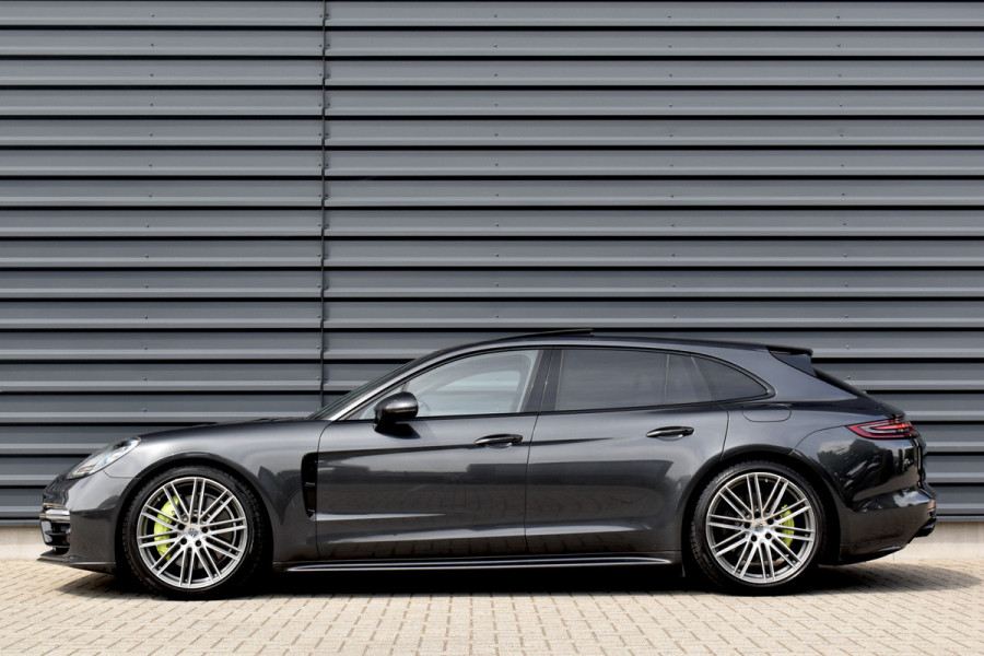 Porsche Panamera Sport Turismo 2.9 4 E-Hybrid Sport Design | Panoramadak | ACC | Bose | Sportuitlaat | 21'' Velgen | Head-Up | CarPlay |