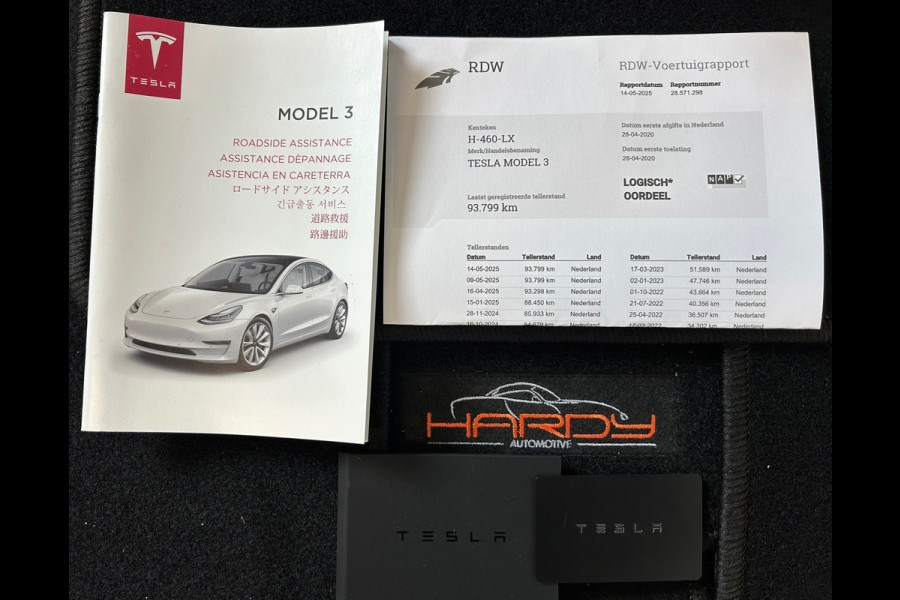 Tesla Model 3 Standard RWD Plus 60 kWh Trekhaak (1.000kg) SOH 86% Rijklaarprijs!