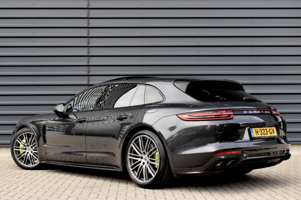 Porsche Panamera Sport Turismo 2.9 4 E-Hybrid Sport Design | Panoramadak | ACC | Bose | Sportuitlaat | 21'' Velgen | Head-Up | CarPlay |