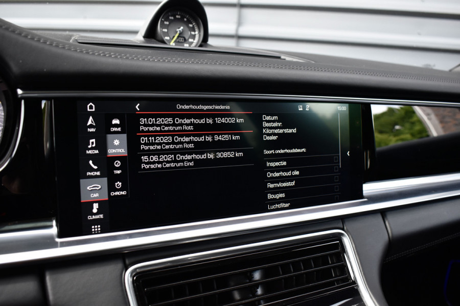 Porsche Panamera Sport Turismo 2.9 4 E-Hybrid Sport Design | Panoramadak | ACC | Bose | Sportuitlaat | 21'' Velgen | Head-Up | CarPlay |