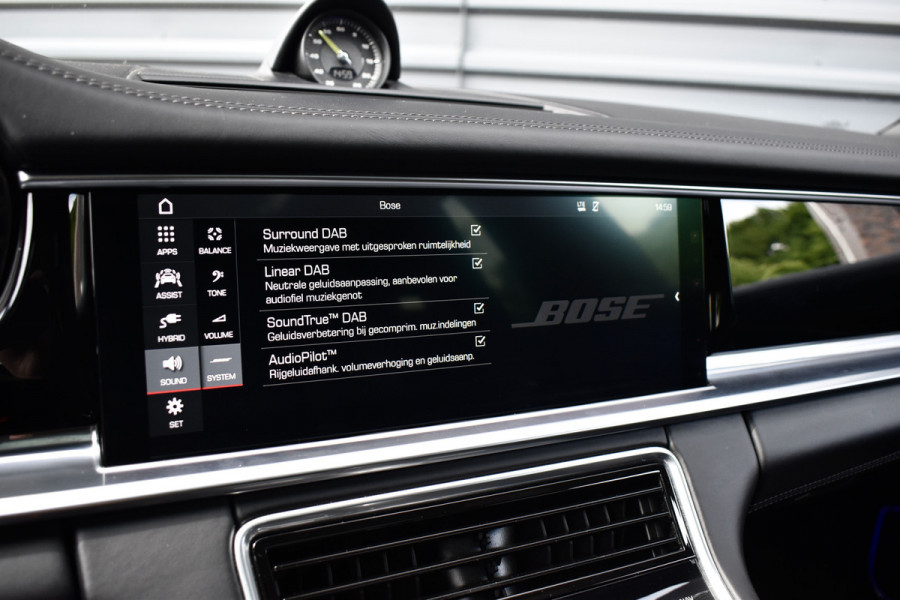 Porsche Panamera Sport Turismo 2.9 4 E-Hybrid Sport Design | Panoramadak | ACC | Bose | Sportuitlaat | 21'' Velgen | Head-Up | CarPlay |
