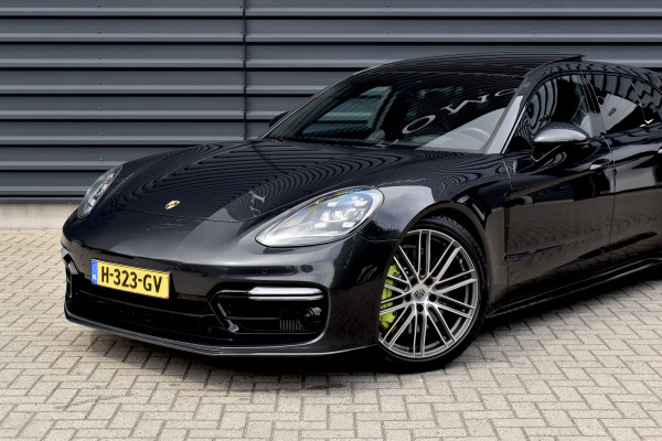 Porsche Panamera Sport Turismo 2.9 4 E-Hybrid Sport Design | Panoramadak | ACC | Bose | Sportuitlaat | 21'' Velgen | Head-Up | CarPlay |