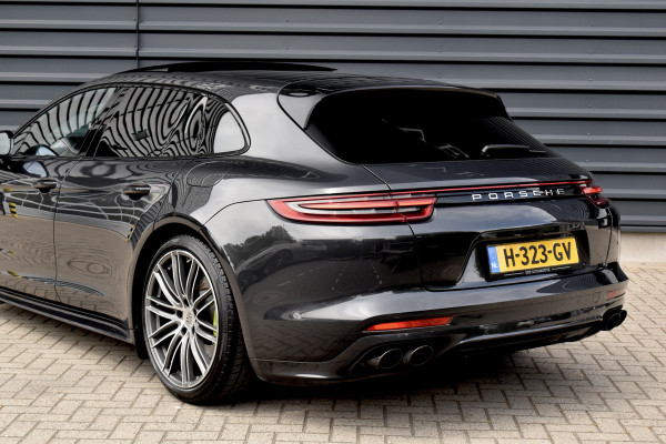 Porsche Panamera Sport Turismo 2.9 4 E-Hybrid Sport Design | Panoramadak | ACC | Bose | Sportuitlaat | 21'' Velgen | Head-Up | CarPlay |