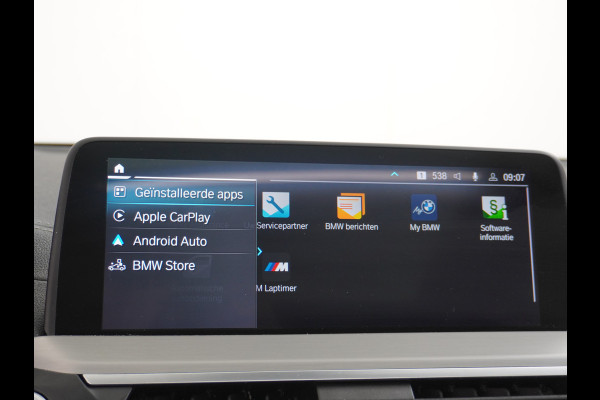 BMW iX3 AUT. 286pk 80kWh Pano/Schuif-Kant-Dak Leder+elektr.SportStoel+Verwarmd M-Sport-St+ M-Aeropack 20"Lmv Apple Android Carplay WiFi  Driving-Assist-Pro Connected-Pack-Pro Digital-Key Elektr.-A-Klep Cockpit-Live-Pro 3-zone Ecc Hemel-Zwart Head-up display Live-Cockpit-Pro Akoustiekglas DAB Driving assistant Uitwijk-Aassistent Verkeersbord detectie Exterior-Line Snelladen tot 150kWh/11kwh 3-fase (thuis)  €72500 nieuwprijs Orig.NLse auto