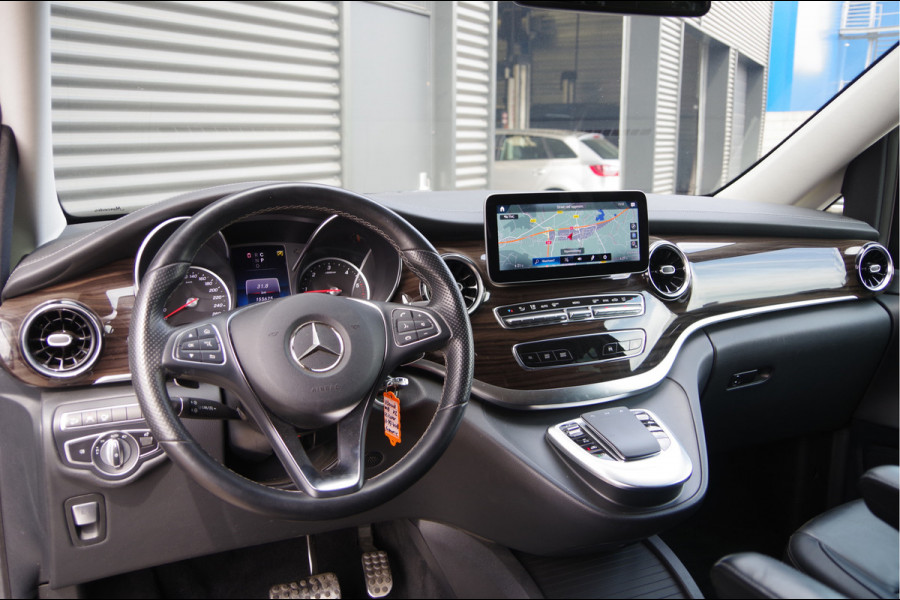 Mercedes-Benz V-Klasse 300d 4-MATIC XL DC-5P, AUT. LED, LEDER, MEMORY, 2X ELEKTR. SCHUIFDEUR, MBUX 10'', 360 CAMERA, TREKHAAK AFNEEMBAAR, PARKEERSENSOR