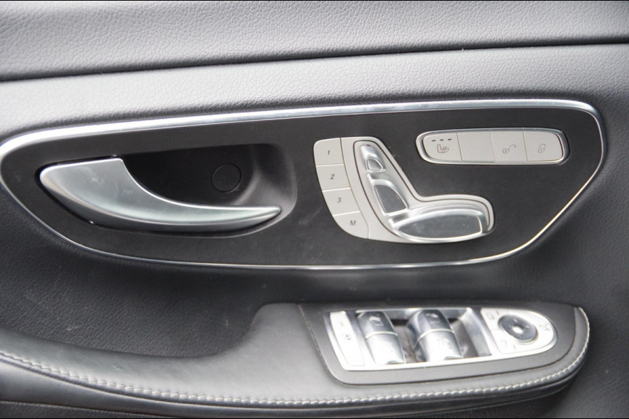 Mercedes-Benz V-Klasse 300d 4-MATIC XL DC-5P, AUT. LED, LEDER, MEMORY, 2X ELEKTR. SCHUIFDEUR, MBUX 10'', 360 CAMERA, TREKHAAK AFNEEMBAAR, PARKEERSENSOR