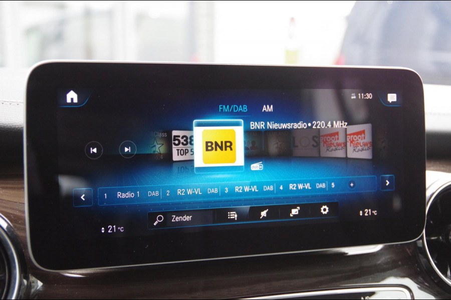 Mercedes-Benz V-Klasse 300d 4-MATIC XL DC-5P, AUT. LED, LEDER, MEMORY, 2X ELEKTR. SCHUIFDEUR, MBUX 10'', 360 CAMERA, TREKHAAK AFNEEMBAAR, PARKEERSENSOR