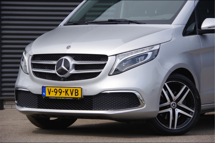 Mercedes-Benz V-Klasse 300d 4-MATIC XL DC-5P, AUT. LED, LEDER, MEMORY, 2X ELEKTR. SCHUIFDEUR, MBUX 10'', 360 CAMERA, TREKHAAK AFNEEMBAAR, PARKEERSENSOR