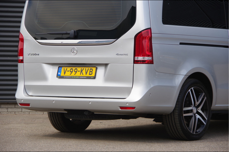Mercedes-Benz V-Klasse 300d 4-MATIC XL DC-5P, AUT. LED, LEDER, MEMORY, 2X ELEKTR. SCHUIFDEUR, MBUX 10'', 360 CAMERA, TREKHAAK AFNEEMBAAR, PARKEERSENSOR