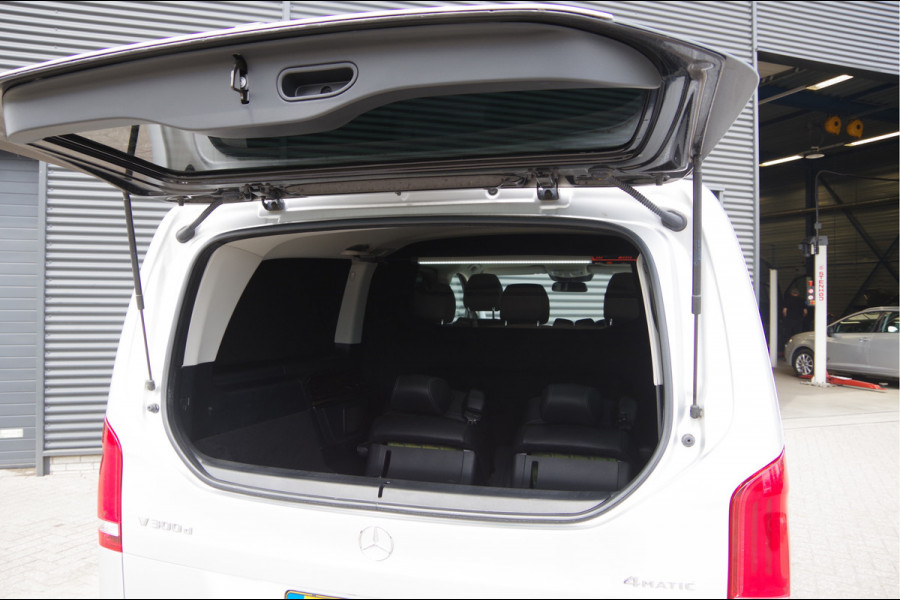 Mercedes-Benz V-Klasse 300d 4-MATIC XL DC-5P, AUT. LED, LEDER, MEMORY, 2X ELEKTR. SCHUIFDEUR, MBUX 10'', 360 CAMERA, TREKHAAK AFNEEMBAAR, PARKEERSENSOR