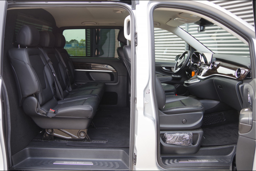 Mercedes-Benz V-Klasse 300d 4-MATIC XL DC-5P, AUT. LED, LEDER, MEMORY, 2X ELEKTR. SCHUIFDEUR, MBUX 10'', 360 CAMERA, TREKHAAK AFNEEMBAAR, PARKEERSENSOR