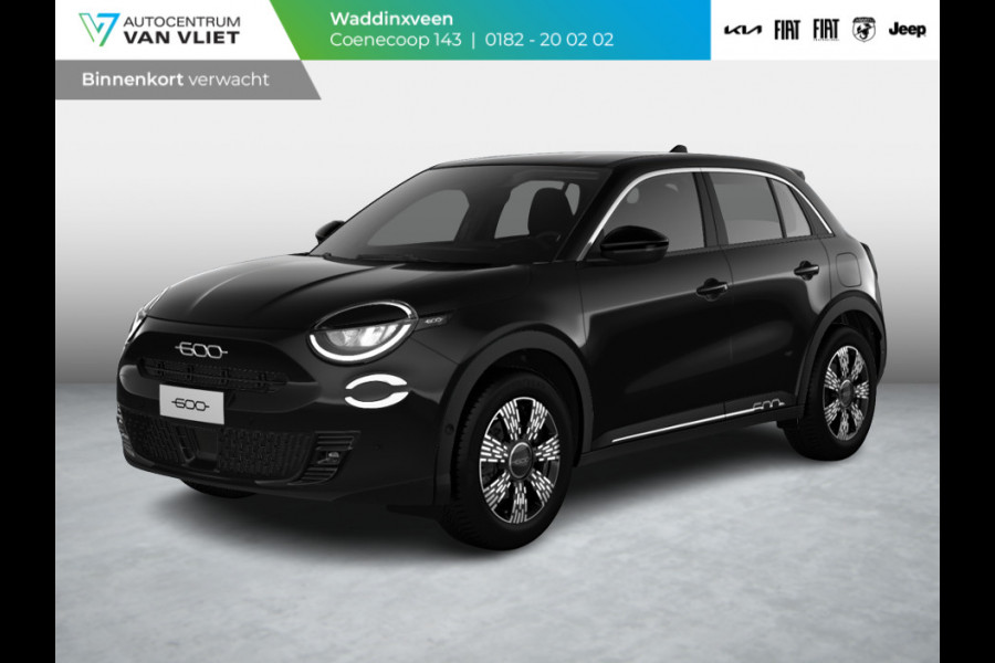 Fiat 600 1.2 Hybrid 110pk Black Edition | Uit voorraad leverbaar !