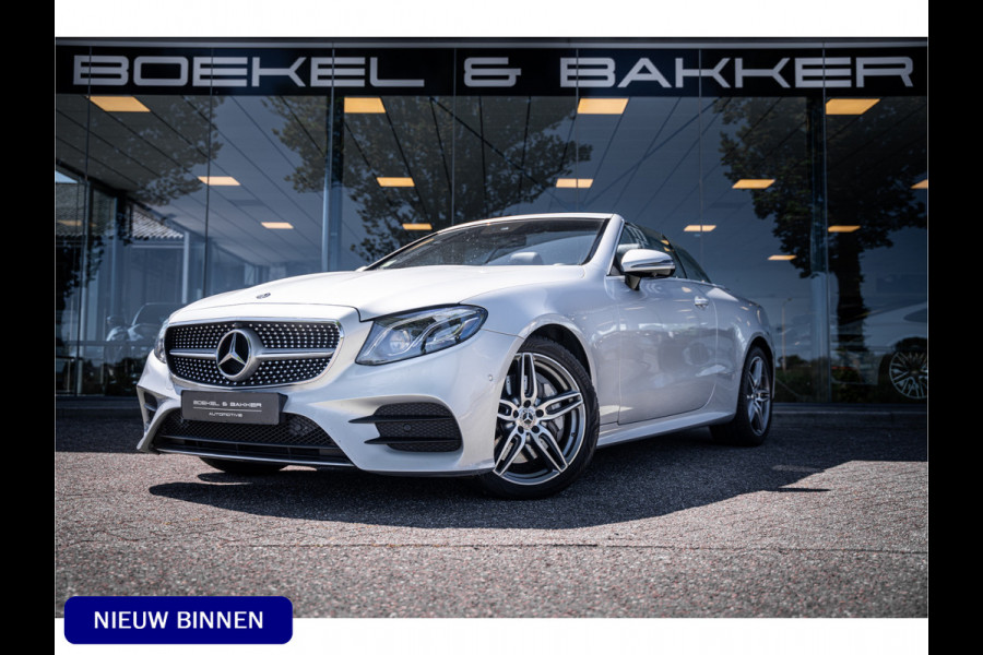 Mercedes-Benz E-Klasse Cabrio 400 4MATIC (334pk) Premium Plus - Ventilatie - AMG - Memory